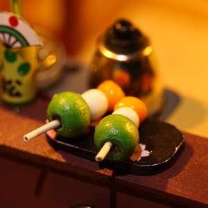 <span class=keywords><strong>Maison</strong></span> de poupées en bois pour enfants, <span class=keywords><strong>Kit</strong></span> assemblée à la main, vente en gros, Style <span class=keywords><strong>Sushi</strong></span> japonais, bricolage, - Product Image 6