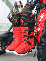 Chaussures de course de moto, bottes de motocross, bottes de moto, bottes de moto imperméables pour hommes