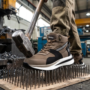 Chaussures <span class=keywords><strong>de</strong></span> sécurité Vaultex pour hommes, légères et tendance, avec semelle EVA souple, semelle intermédiaire anti-perforation, respirantes, anti-écrasement et antidérapantes - Product Image 4