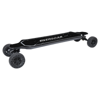 Planche à roulettes électrique tout-terrain à quatre roues, scooter électrique hors route, 45 km/h, autonomie de 60 à 80 km, double suspension, longboard adulte unisexe