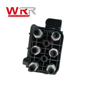 WRR 7L0698014 31360723 95535890300, bloque de válvula de compresor de aire duradero, accesorio divisor de aire para Audi VW Porsche Tesla <span class=keywords><strong>Jeep</strong></span> - Product Image 6