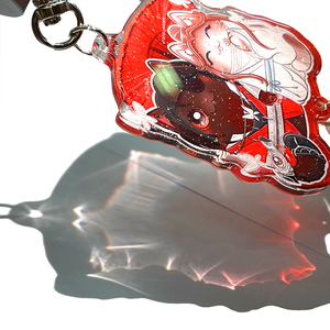 Portachiavi in Acrilico Personalizzato con Foto Incisa al Laser 3D Regalo Promozionale Aziendale - Product Image 4