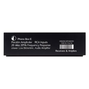 Preamplificador Phono Box E Negro 13XX3 - Product Image 3
