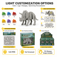 Puzzle 3D Hérisson Simulé, Article Promotionnel, Modèle Artisanat Lisse en ABS Moulé par Injection avec Impression UV, Cadeau Personnel