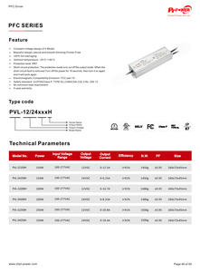 Controlador LED de Voltaje Constante IP67 Impermeable 200W UL/CUL con PFC, Sin Parpadeo, 100-277V AC-DC 12V 24V, Fuente de Alimentación para Caja de Luz LED - Product Image 6
