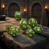 Dés DND scintillants, pailletés, cosmiques, mixtes, polyédriques, dés DND pour jeux de rôle sur table