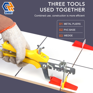 Kits de clips en céramique pour carrelage au design moderne, accessoires pour carrelage, outil de nivellement pour l'installation de carrelage dans les appartements, les villas et les hôtels - Product Image 2