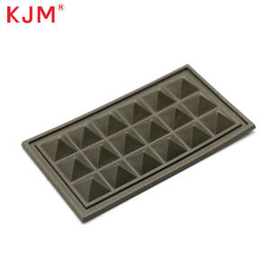 PVC able able lastik ayaklar güçlü ve güvenli PVC malzeme ayak pedi ile ayarlanabilir su geçirmez taşınabilir lüks plastik bagaj - Product Image 5