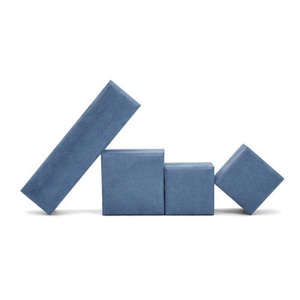 Custom Square & Rectangle Microfiber Satin Lined Jewelry <b>Gift</b> <b>Box</b> for Pendant <b>Earrings</b> Rings Packaging - Product Image 5