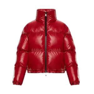 2023 Damenmode Red Puffer Winter jacke Frauen Bubble Coat