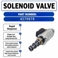 Vanne solénoïde 457-9878 4579878 pour compacteur de pavage Caterpillar CAT CB-536D
