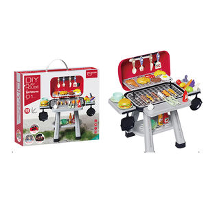 Ensemble de cuisine <span class=keywords><strong>jouet</strong></span> pour enfants, barbecue électrique <span class=keywords><strong>jouet</strong></span>, <span class=keywords><strong>jeux</strong></span> de cuisine électriques, four, ensemble de jeu, barbecue de simulation, barbecue <span class=keywords><strong>jouet</strong></span> - Product Image 1