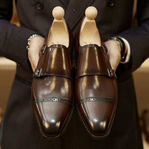 Chaussures Munk de Haute Qualité à Lacets, Bout Pointu, Antidérapantes, Respirantes, Légères, Motif Patchwork, Décontractées et Habillées pour Hommes - Product Image 3