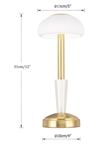 مصباح LED LED قائم الظل ومكتب دراسة بجانب السرير ديكور منزلي مكتب ظل ضوء ليلي - Product Image 3