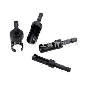 Plug Cutting <b>Bits</b> 4Pc Black Hex Shank For <b>Wood</b> <b>Drilling</b> And Hole Enlarging - Product Image 3