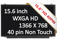 Écran LCD 15,6 pouces B156XTN04.2, fin, non tactile, 40 broches, mat, LED, écran de remplacement pour ordinateur portable HD