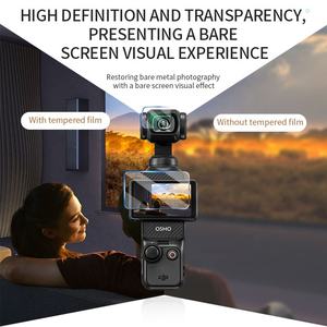 STARTRC Kamera objektiv Touchscreen-Schutz folie aus gehärtetem Glas für DJI Osmo Pocket <span class=keywords><strong>3</strong></span> Action Sport kameras - Product Image 5
