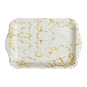 Plateau de service de Noël imprimé à bas prix Assiettes rouges Plateau Platos Rojos - Product Image 2