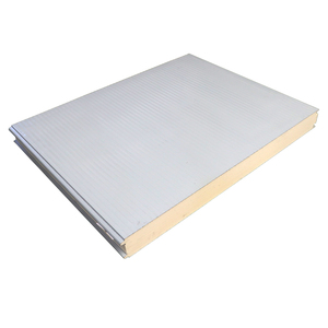 Panneau sandwich en laine de roche à bord en polyuréthane pour mur extérieur <span class=keywords><strong>Isolation</strong></span> de chambre froide <span class=keywords><strong>Prix</strong></span> compétitif pour mur intérieur - Product Image 2