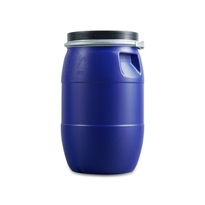 Durable barrel HDPE 50L plastic bucket barrel drum pail with lid