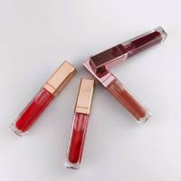 Tube carré vide pour gloss à lèvres liquide brillant LED, 8,5 ml, format voyage, emballage de beauté haut de gamme