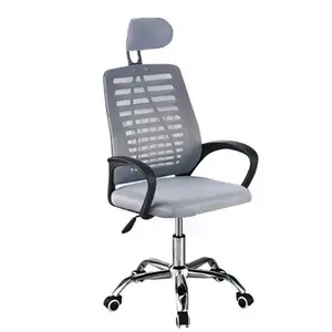 Meilleure chaise de bureau ergonomique de roue de silicone de vente chaude pour le travail de Com Ter