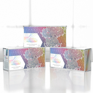 Công Suất Lớn Acrylic Pokemon Siêu Cao Cấp Bộ Sưu Tập Hộp Dày Bền Trong Suốt Acrylic SPC Trường Hợp Hiển Thị Với Nam Châm - Product Image 2