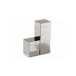 High Performance N52 N50 N48 Permanent Rare Earth Neodymium Block Magnets From Industry 20x10x2