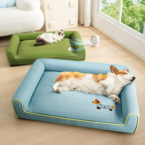 Kleine mittlere Teddy Bichon Hundehütte Universal abnehmbare wasch bare Katzen bett Haustier zubehör Großhandel-Four Seasons Universal <span class=keywords><strong>Pet</strong></span> Betten - Product Image 1