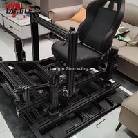 Simulador de movimiento de seis ejes de cuatro ejes Kit de fuerza G de cuatro ejes Sim Racing Motion System 6 Dof y 4 Dof Motion Platform Juego de conducción