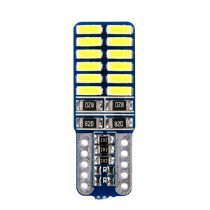 หลอดไฟรถยนต์ T10 LED Canbus DC 12v 4014 24smd 6000k ปราศจากข้อผิดพลาด สำหรับ Audi Accord 24smd 6000k LED ไม่มีข้อผิดพลาด แสงกว้าง T10 LED Canbus - Product Image 4