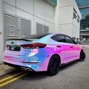 فيلم فينيل للتغليف باللون الكروم الأكثر مبيعًا فقاعة هواء خالية من الفينيل * 18 م فيلم تغليف متغير اللون فينيل - Product Image 1