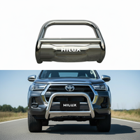 Vente en gros de grille de protection classique pour pick-up, pare-chocs avant en acier inoxydable, barre de protection tout-terrain 4x4 pour Toyota HILUX Revo Vigo N80
