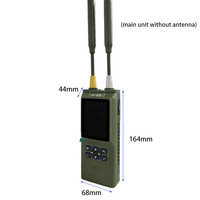 Detector de Drones Portátil de Banda Ultra Ancha Shengli W08, Escáner de Banda Completa de 100MHz-8000MHz, Alcance de 1km, Batería de 7h, OFDM FM FPV Anti-Drones