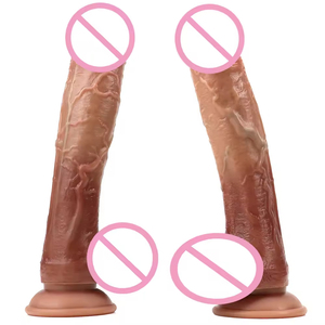 Female Masturbator <b>Dildo</b> Anal Sex Toy Sex Real Touch Feeling with Suction Cup <b>Dildos</b> Enjoying - Product Image 1