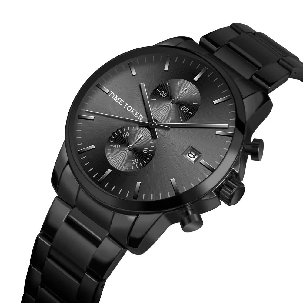 High Quality New Trendy Fashion Simple Minimal Stylish Luxury Wrist Custom Business Quartz Watches Men