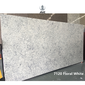 Dalles de comptoir en quartz artificiel modernes de grande taille au prix du Vietnam pour les dessus de vanité et les dessus de table - Product Image 1