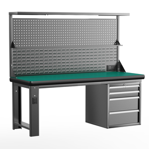 Mesa de Trabajo Personalizable de Alta Resistencia Antiestática para Reparación y Ensamblaje, para Fábrica, Taller, Mecánico, Línea de Ensamblaje, con Capacidad de Carga de 300 kg - Product Image 1