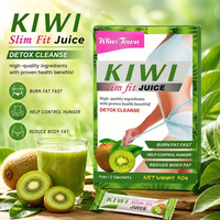 Natuurlijk gezond fruitsappoeder drankje grensoverschrijdende export vetverbrandende ananas sinaasappel citroen kiwi volwassenen