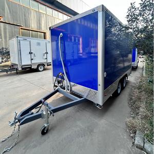 Customized Square Box Mobile <strong>Food</strong> Trailer High Quality Hot Selling <strong>Fast</strong> <strong>Food</strong> <strong>Cart</strong> Full Kitchen - Product Image 2