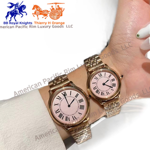 Montre-bracelet de luxe simple pour femme, mouvement à quartz, cadran tendance, montre d'affaires, emballage boîte - Product Image 1