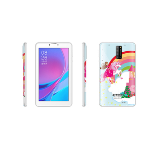 Tableta de 7 pulgadas de alta calidad, cuatro núcleos, Android, cubierta trasera de dibujos animados para niños, PC con aplicaciones educativas - Product Image 5