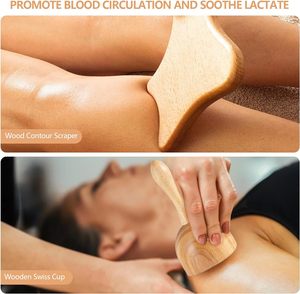 Rouleau de massage en bois le plus vendu pour la réduction de la <span class=keywords><strong>cellulite</strong></span> et la récupération musculaire - Product Image 3