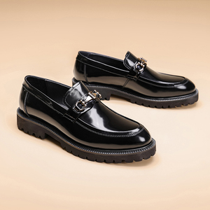 Chaussures pour Homme <span class=keywords><strong>Mocassins</strong></span> Loafers Hommes en Cuir Véritable de Haute Qualité Chaussures Décontractées Personnalisées pour Fête - Product Image 4