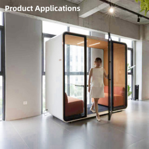 Cabines acoustiques insonorisées pour bureaux, salles de réunion, mobilier de bureau, salons, écoles, studios d'enregistrement - Product Image 1