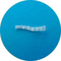 Fibre de polyester microfibre vierge type duvet 0.5D*38mm pour rembourrage