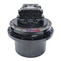 Moteur hydraulique intégré MAG-12V MAG-18V MAG-12V-120E MAG-18V-350F avec boîte de vitesses à 2 vitesses pour entraînement final