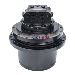 Moteur hydraulique intégré MAG-12V MAG-18V MAG-12V-120E MAG-18V-350F avec boîte de vitesses à 2 vitesses pour entraînement final - Product Image 3