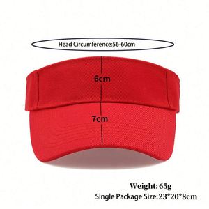 Gorra Deportiva Unisex Ajustable con Protección UV, Visera para Playa, Piscina, Golf, Tenis, Regalo Promocional - Product Image 3