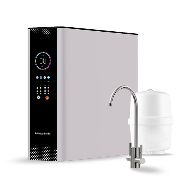 Electric Water Purifier 4-Stage Filter RO Water Purifier with Smart Control Panel Factory Supply Direct Drinking Water Ready